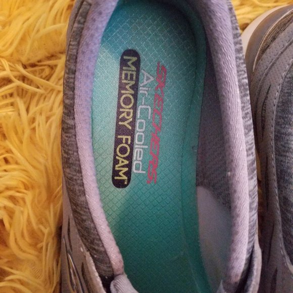 Skechers Flex Air Cooled Memory Foam Slip on Sneakers - Picture 5 of 6